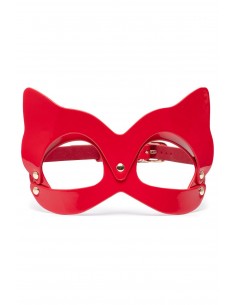 KINKY DIVA CAT MASK RED