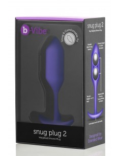 B-VIBE SNUG PLUG 2 PURPLE 2