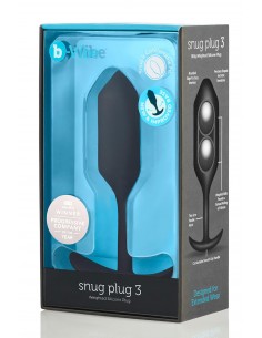 B-VIBE SNUG PLUG 3 BLACK 2