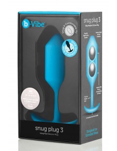 B-VIBE SNUG PLUG 3 BLUE 2