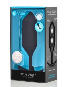 B-VIBE SNUG PLUG 6 BLACK 2