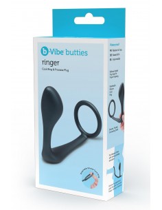 B-VIBE RINGER COCK RING & PLUG 2