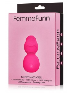 FEMMEFUNN NUBBY MASSAGER  PINK 2