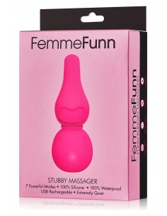 FEMMEFUNN STUBBY MASSAGER PINK 2
