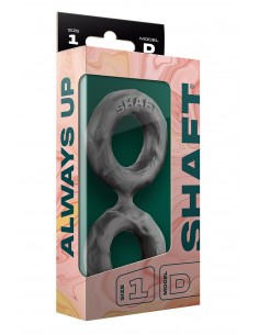 SHAFT DOUBLE C-RING SMALL GRAY 2