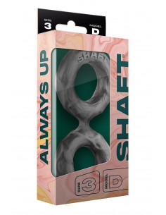 SHAFT DOUBLE C-RING LARGE GRAY 2