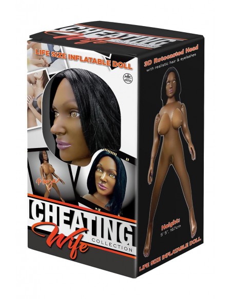 NMC CHEATING WIFE MAYA LIFE SIZE INFLATABLE DOLL LATIN