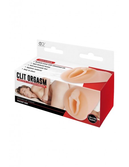 NMC 4.5 INCH REALISTIC MASTURBATOR WITH STIMULATED CLIT